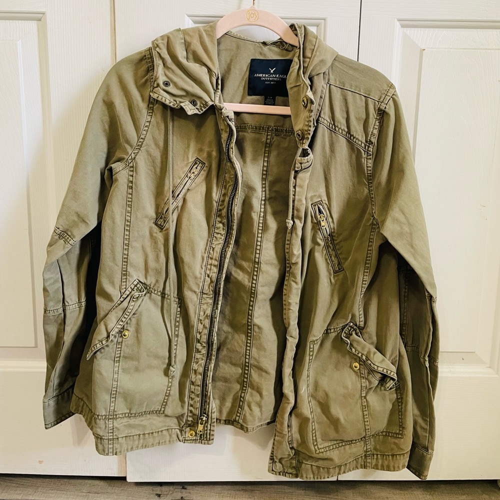 American eagle green jacket